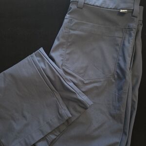 Duluth Trading Co Men's Standard Fit Navy Chinos